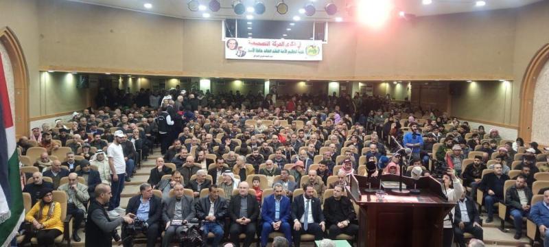 حجازي  في احتفال للبعث العربي الاشتراكي في #الهرمل لانتاج نظام جديد في البلد