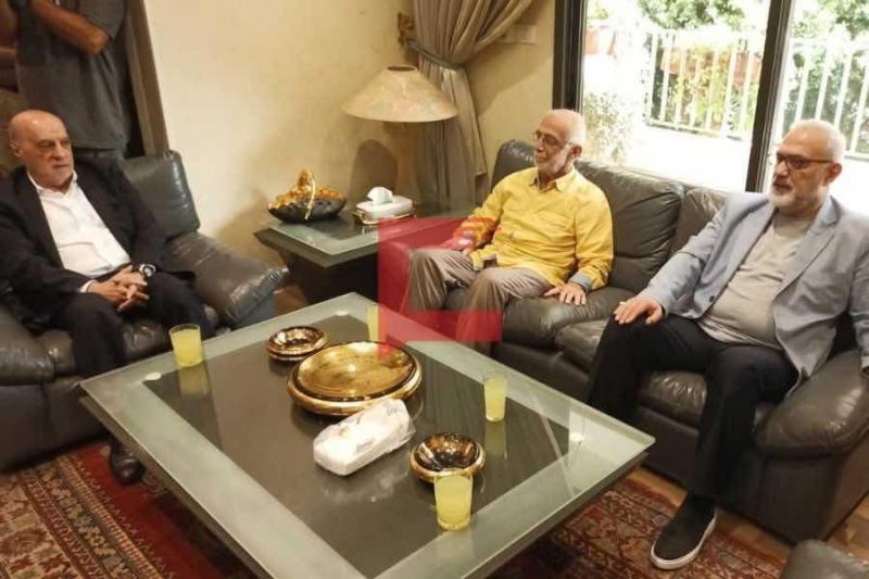 وفد حزب الله يزور مقر الحزب السوري القومي الاجتماعي