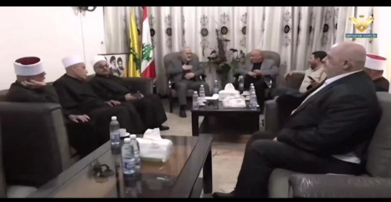 وفد من “صرخة وطن” يزور الوزير محمود القماطي تأكيد على وحدة الصف ودعم نهج المقاومة