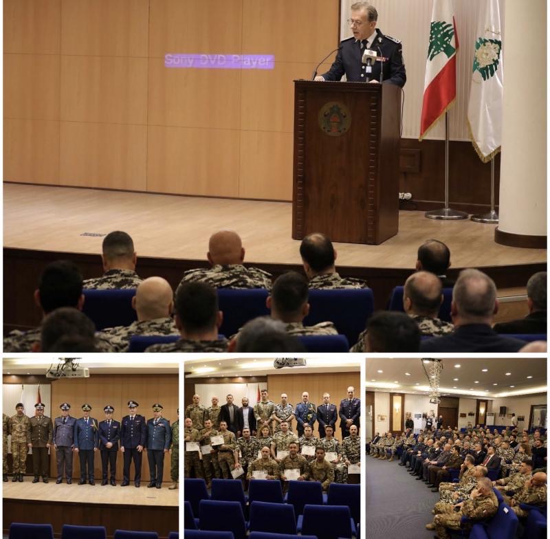 المديرية العامة للأمن العام اللبناني تخرّج دفعة جديدة من الدورة التدريبية المشتركة تعزيز الجهوزية الأمنية في لبنان