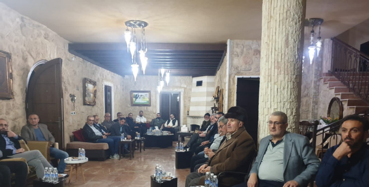لقاء سياسي للبروفيسور نصرالله حول أخر التطورات والمستجدات لعملية الأقصى في بلدية البازورية