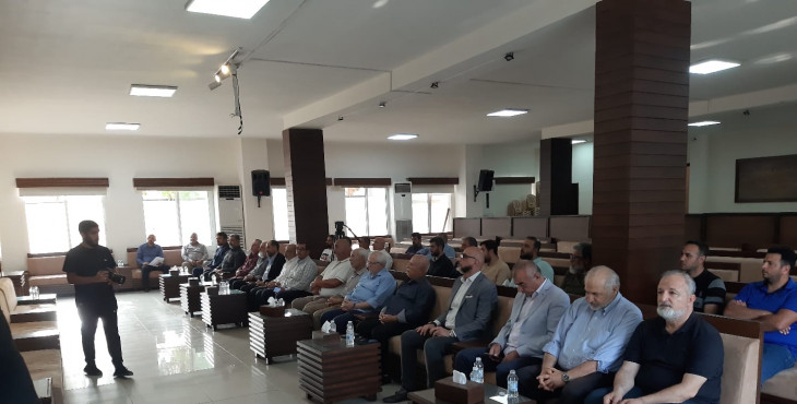لقاء سياسي للبروفيسور نصرالله في أجواء عيد المقاومة والتحرير في منطقة جبل عامل الأولى