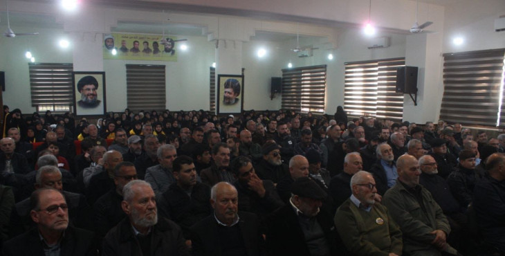من اجواء كلمة رئيس مركز باحث للدراسات الفلسطينية والاستراتيجية البروفيسور يوسف نصرالله