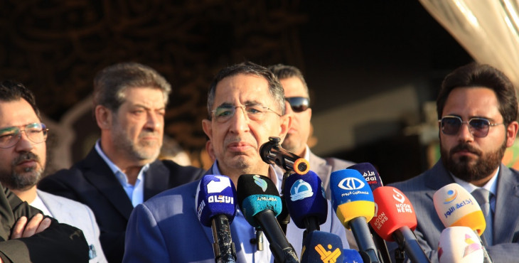 وقفة تضامنية أمام ضريح نصر الله وكلمات أكدت البقاء على الوعد العهد