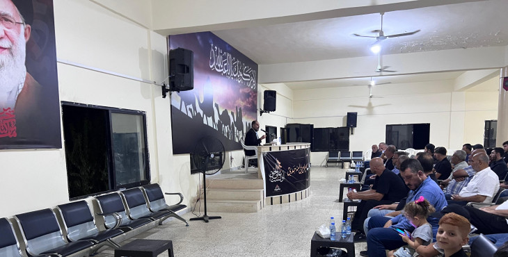 البروفيسور نصرالله في لقاء سياسي ببلدة الحنينة