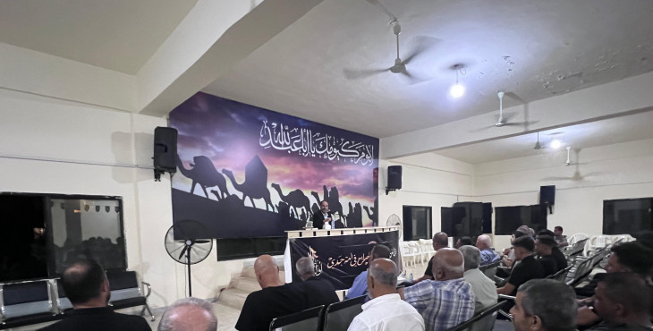 البروفيسور نصرالله في لقاء سياسي ببلدة الحنينة