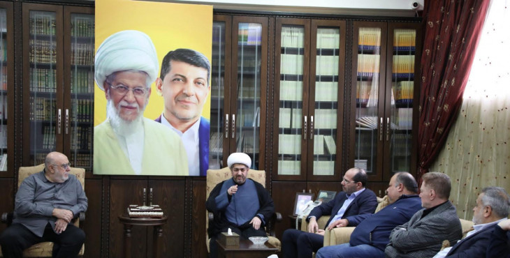 «النابلسي مستقبلاً وفداً من القوى والأحزاب القومية اللبنانية»