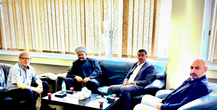 محفوظ خلال لقائه وفدًا من المواقع الإلكترونية أنتم وقود المعركة الإعلامية الجديدة وعنصر أساس في ترسيخ المواطنة الحقيقية