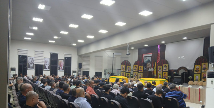 البروفيسور يوسف نصرالله في عين بعال الشهداء نبراس العزّة ودماؤهم أمانة في أعناقنا